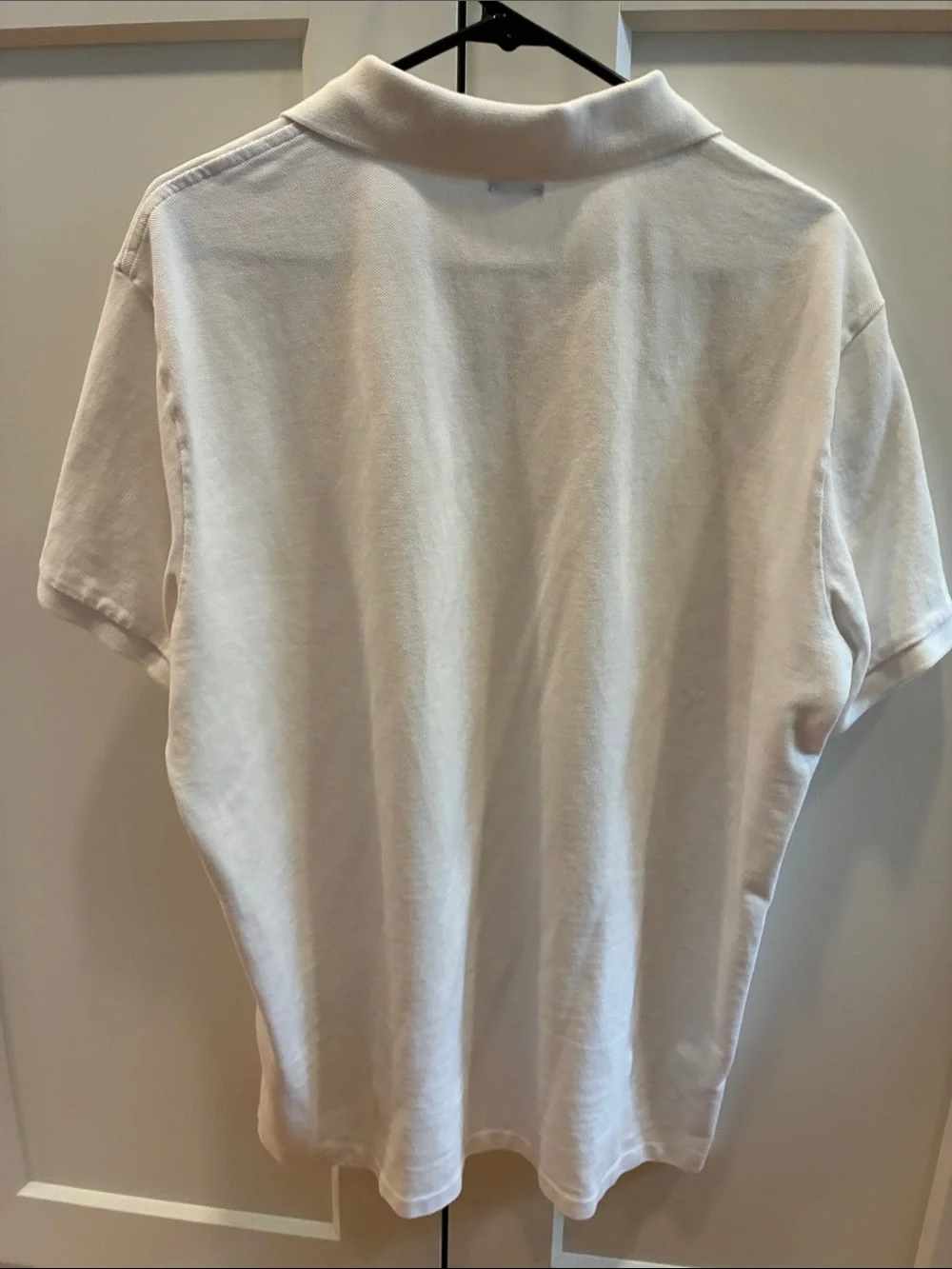Ralph Lauren White Polo with Navy Pony (Custom Slim Fit XL)